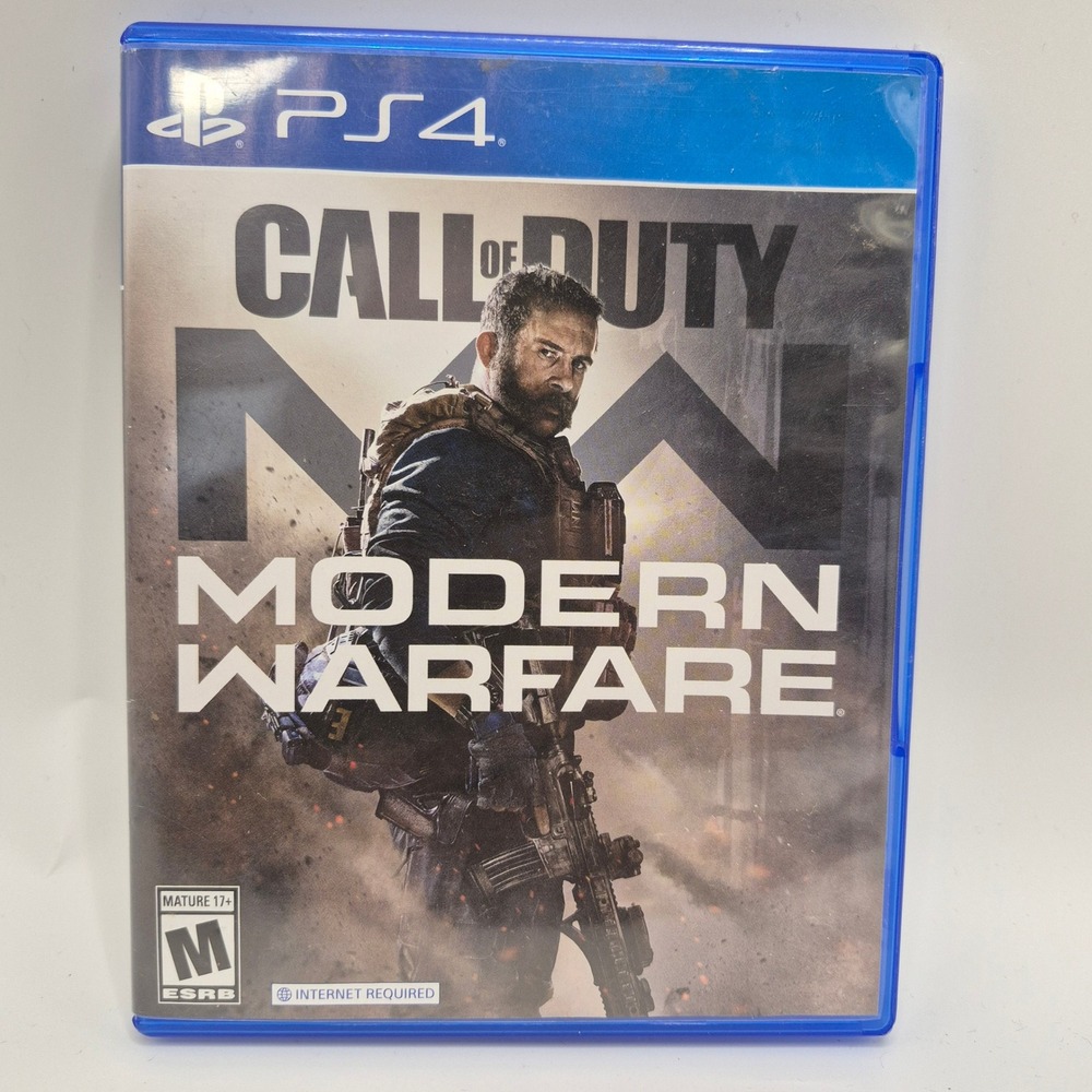 Call of Duty Modern Warfare Sony PlayStation 4 PS4 Activision 2019 Video Game